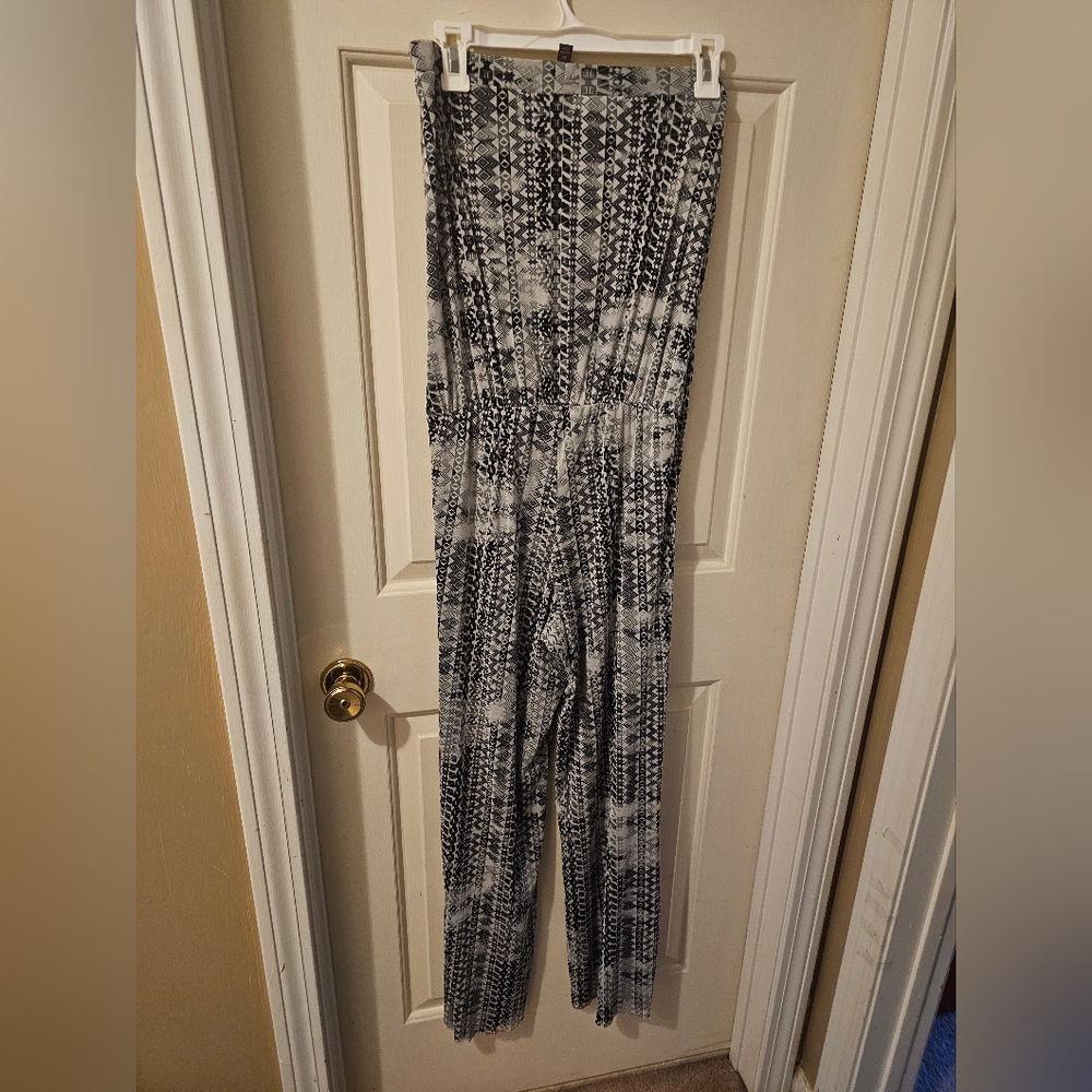 Strapless jumpsuit
